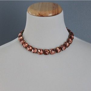Modcloth rhinestone jewel necklace